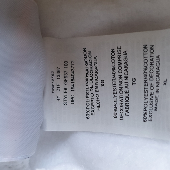 Champion women's fleece joggers sweatpants Powerblend size L white - Picture 5 of 5